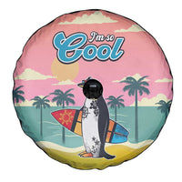 Penguin Im So Cool Christmas Spare Tire Cover Xmas Holiday Patterns - Wonder Print Shop