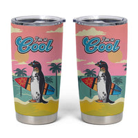 Penguin Im So Cool Christmas Tumbler Cup Xmas Holiday Patterns - Wonder Print Shop