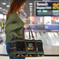 Christmas Vintage Guitar Travel Bag Xmas Holiday Patterns - Wonder Print Shop
