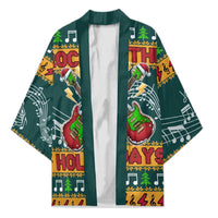Rock The Holidays Guitar Christmas Kimono Xmas Holiday Patterns - Wonder Print Shop