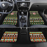 Hamsome Cute Pig Christmas Car Mats Xmas Holiday Patterns - Wonder Print Shop