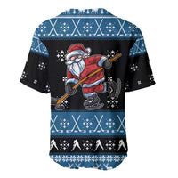 Happy Hockeyday Christmas Baseball Jersey Xmas Holiday Patterns - Wonder Print Shop