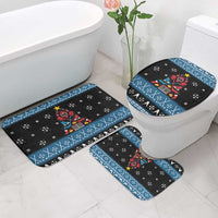 Happy Hockeyday Christmas Bathroom Set Xmas Holiday Patterns - Wonder Print Shop