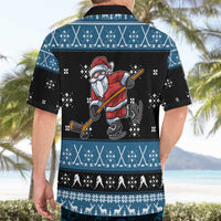 Happy Hockeyday Christmas Hawaiian Shirt Xmas Holiday Patterns - Wonder Print Shop