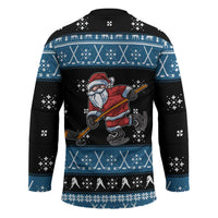 Happy Hockeyday Christmas Hockey Jersey Xmas Holiday Patterns - Wonder Print Shop