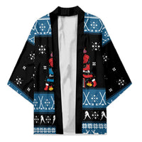 Happy Hockeyday Christmas Kimono Xmas Holiday Patterns - Wonder Print Shop