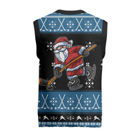 Happy Hockeyday Christmas Knitted V-Neck Vest Xmas Holiday Patterns - Wonder Print Shop