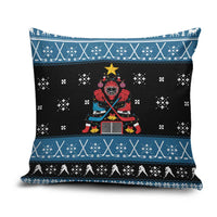 Happy Hockeyday Christmas Pillow Cover Xmas Holiday Patterns - Wonder Print Shop