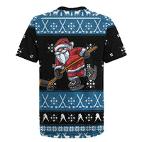 Happy Hockeyday Christmas Rugby Jersey Xmas Holiday Patterns - Wonder Print Shop