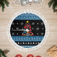 Happy Hockeyday Christmas Tree Skirt Xmas Holiday Patterns - Wonder Print Shop
