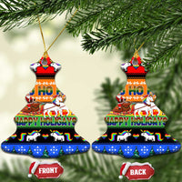 Happy Holigays Christmas Ceramic Ornament Xmas Holiday Patterns - Wonder Print Shop