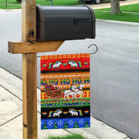 Happy Holigays Christmas Garden Flag Xmas Holiday Patterns - Wonder Print Shop