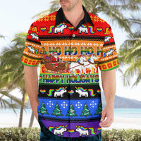 Happy Holigays Christmas Hawaiian Shirt Xmas Holiday Patterns - Wonder Print Shop