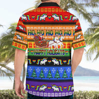 Happy Holigays Christmas Hawaiian Shirt Xmas Holiday Patterns - Wonder Print Shop