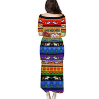 Happy Holigays Christmas Puletasi Xmas Holiday Patterns - Wonder Print Shop