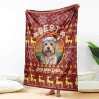 Havanese Best Dog Mom Christmas Blanket Xmas Holiday Patterns - Wonder Print Shop