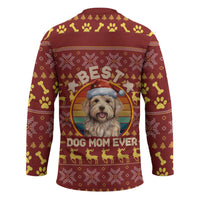 Havanese Best Dog Mom Christmas Hockey Jersey Xmas Holiday Patterns - Wonder Print Shop