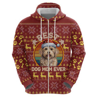 Havanese Best Dog Mom Christmas Hoodie Xmas Holiday Patterns - Wonder Print Shop