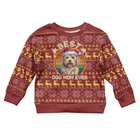 Havanese Best Dog Mom Christmas Kid Ugly Christmas Sweater Xmas Holiday Patterns - Wonder Print Shop