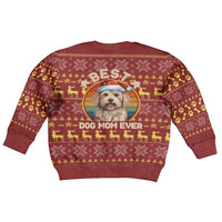 Havanese Best Dog Mom Christmas Kid Ugly Christmas Sweater Xmas Holiday Patterns - Wonder Print Shop