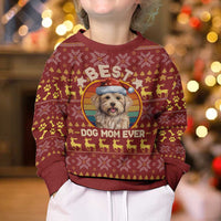 Havanese Best Dog Mom Christmas Kid Ugly Christmas Sweater Xmas Holiday Patterns - Wonder Print Shop