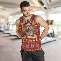 Havanese Best Dog Mom Christmas Men Tank Top Xmas Holiday Patterns - Wonder Print Shop
