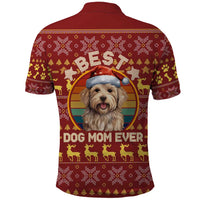 Havanese Best Dog Mom Christmas Polo Shirt Xmas Holiday Patterns - Wonder Print Shop