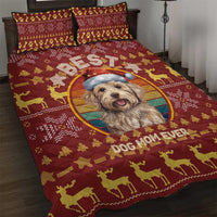 Havanese Best Dog Mom Christmas Quilt Bed Set Xmas Holiday Patterns - Wonder Print Shop