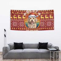 Havanese Best Dog Mom Christmas Tapestry Xmas Holiday Patterns - Wonder Print Shop