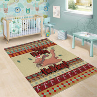 Have A Nutty Holiday Christmas Christmas Area Rug Xmas Holiday Patterns - Wonder Print Shop