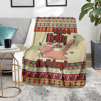 Have A Nutty Holiday Christmas Christmas Blanket Xmas Holiday Patterns - Wonder Print Shop