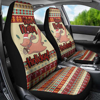 Have A Nutty Holiday Christmas Christmas Car Seat Cover Xmas Holiday Patterns - Wonder Print Shop