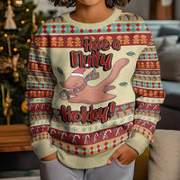Have A Nutty Holiday Christmas Kid Ugly Christmas Sweater Xmas Holiday Patterns - Wonder Print Shop