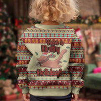Have A Nutty Holiday Christmas Kid Ugly Christmas Sweater Xmas Holiday Patterns - Wonder Print Shop