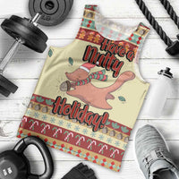 Have A Nutty Holiday Christmas Christmas Men Tank Top Xmas Holiday Patterns - Wonder Print Shop