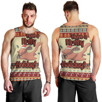 Have A Nutty Holiday Christmas Christmas Men Tank Top Xmas Holiday Patterns - Wonder Print Shop
