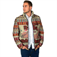 Have A Nutty Holiday Christmas Christmas Padded Jacket Xmas Holiday Patterns - Wonder Print Shop