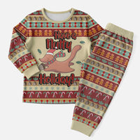Have A Nutty Holiday Christmas Christmas Pajama Set Xmas Holiday Patterns - Wonder Print Shop