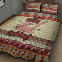 Have A Nutty Holiday Christmas Christmas Quilt Bed Set Xmas Holiday Patterns - Wonder Print Shop