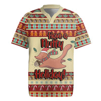 Have A Nutty Holiday Christmas Christmas Rugby Jersey Xmas Holiday Patterns - Wonder Print Shop