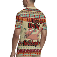Have A Nutty Holiday Christmas Christmas Rugby Jersey Xmas Holiday Patterns - Wonder Print Shop