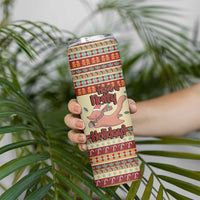 Have A Nutty Holiday Christmas Christmas Skinny Tumbler Xmas Holiday Patterns - Wonder Print Shop