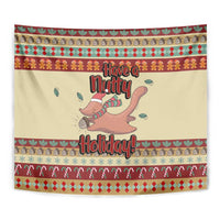 Have A Nutty Holiday Christmas Christmas Tapestry Xmas Holiday Patterns - Wonder Print Shop