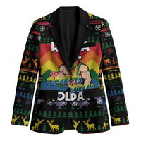 Have A Super Gay Holiday Christmas Blazer Xmas Holiday Patterns - Wonder Print Shop