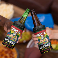 Have A Super Gay Holiday Christmas 4 in 1 Can Cooler Tumbler Xmas Holiday Patterns - Wonder Print Shop