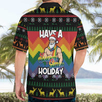 Have A Super Gay Holiday Christmas Hawaiian Shirt Xmas Holiday Patterns - Wonder Print Shop