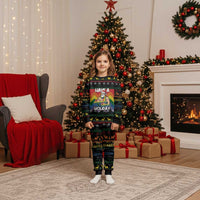 Have A Super Gay Holiday Christmas Pajama Set Xmas Holiday Patterns - Wonder Print Shop