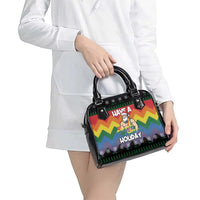 Have A Super Gay Holiday Christmas Shoulder Handbag Xmas Holiday Patterns - Wonder Print Shop
