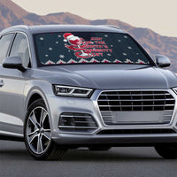 Headin For Santas Naughty Christmas Christmas Auto Sun Shade Xmas Holiday Patterns - Wonder Print Shop