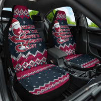 Headin For Santas Naughty Christmas Christmas Car Seat Cover Xmas Holiday Patterns - Wonder Print Shop